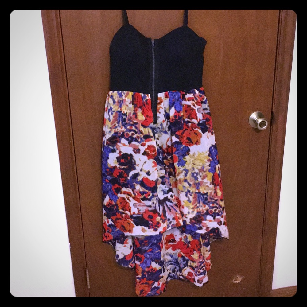 Spaghetti strap high-low dresses from Macy’s